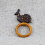 Load image into Gallery viewer, Guinea Fowl Napkin Ring
